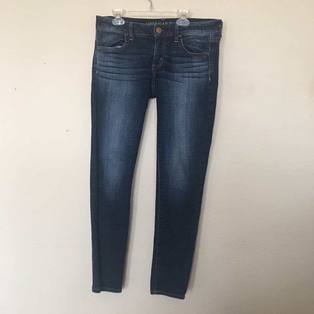 AMERICAN EAGLE JEANS medium wash skinny jeans
